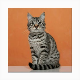 Cat Stock Videos & Royalty-Free Footage 1 Canvas Print