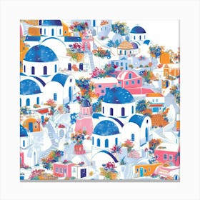 Santorini 24 Canvas Print