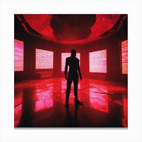 Red Room Canvas Print