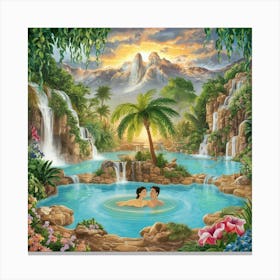 Paradise - Jigsaw Puzzle Canvas Print