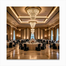 Wedding Reception Canvas Print