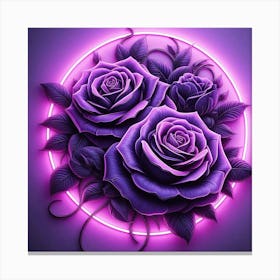 Purple Roses 42 Toile