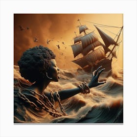 'Sailing Ship' Canvas Print