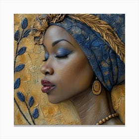 African Woman Canvas Print