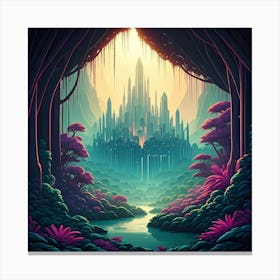 Hidden City Canvas Print