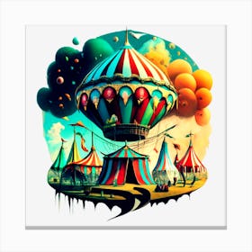 Circus Tents Canvas Print
