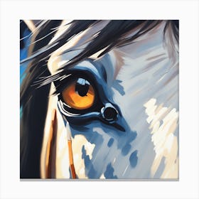 Eye Of The Horse 1 Canvas Print