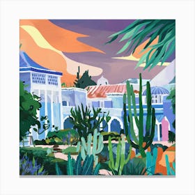 Cactus Garden Canvas Print