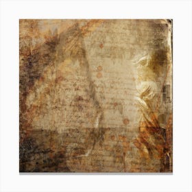 Grunge Background Photo Canvas Print