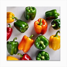 Peppers Canvas Print