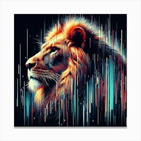 Wild Animal Illustration 291 Canvas Print