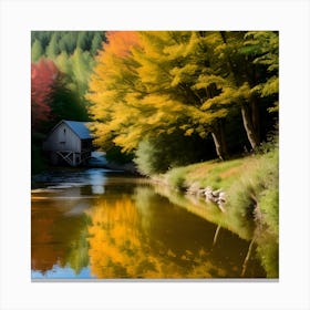 Autumn In The Woods 1 Canvas Print