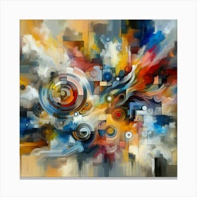 Abstract Painting 1 Canvas Print