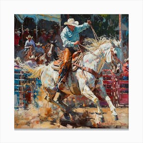 Rodeo Rider 2 Canvas Print