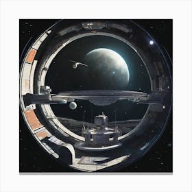 Space Station 30 Canvas Print