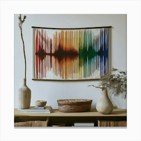 Soundwave Tapestry Canvas Print