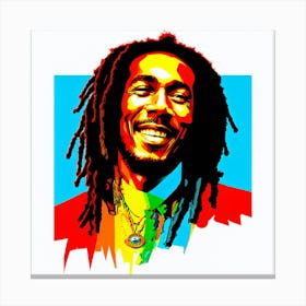 Bob Marley 5 Canvas Print