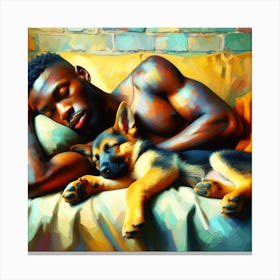 Happy National Napping Day V9 Canvas Print