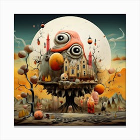 'The Owl House' Canvas Print