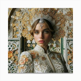 beautiful lady62 Canvas Print