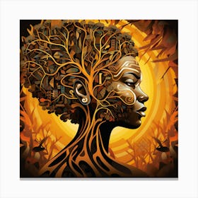 Tree Of Life 30 Canvas Print