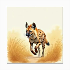 Hyena 2 Canvas Print