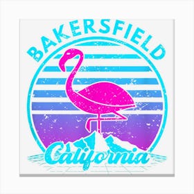 Vintage Bakersfield California Canvas Print