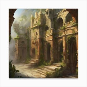 Fantasy Painting, Fantasy Painting, Fantasy Painting Canvas Print