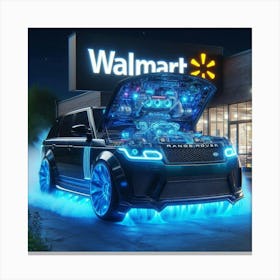 Walmart Range Rover Canvas Print