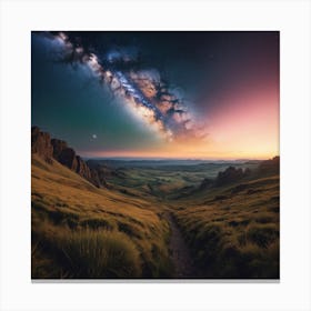 Milk In The Sky Canvas Print