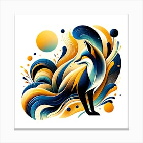 Fox 01 Canvas Print