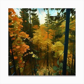 Autumn Forest 1 Canvas Print