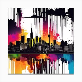 Berlin Skyline Canvas Print