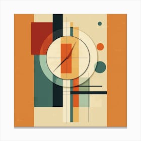 Abstract Clock Canvas Print Canvas Print