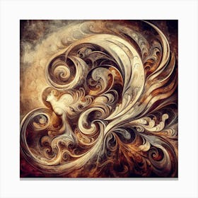 Abstract Image Of Lilith 1 Canvas Print