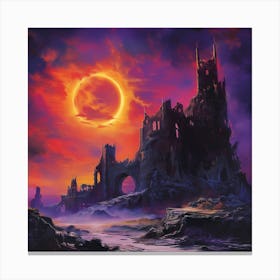 Castle Of The Sun 1 Canvas Print