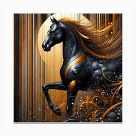 Creative Horse Beauty Illustration Nr 238 Canvas Print