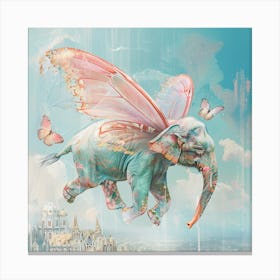 Fairy Elephant Canvas Print