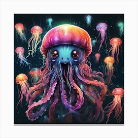 Jellyfish 23 Canvas Print