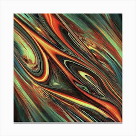 Abstract Painting Canvas Print