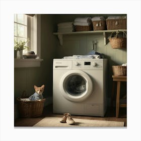 Laundry Room 1 Canvas Print