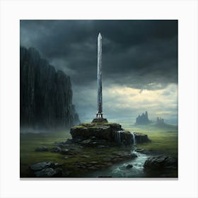 Sword Of The Gods 1 Canvas Print