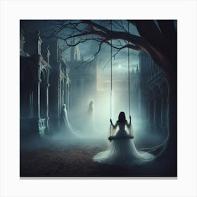 Haunted House Canvas Print