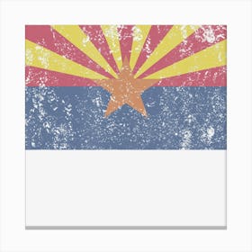 Arizona Flag The Grand Canyon State Phoenix Canvas Print