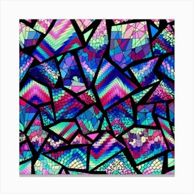 Geometric Mosaic 03 Canvas Print