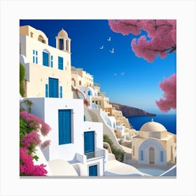 Oia, Greece 2 Canvas Print