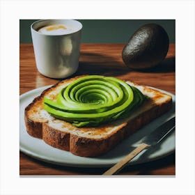 Avocado Toast 6 Canvas Print
