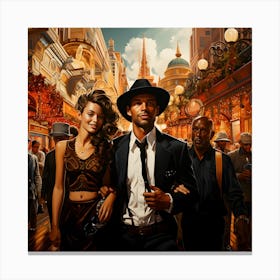 'Soul Of The City' Canvas Print