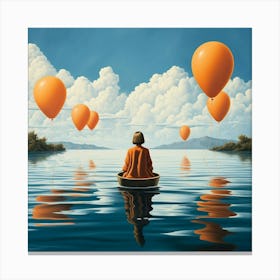 'Floating' Canvas Print