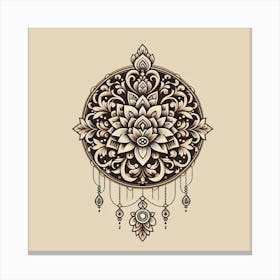 Lotus Flower Canvas Print